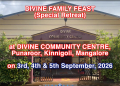 Special Retreat : September 3rd, 4th & 5th 2026